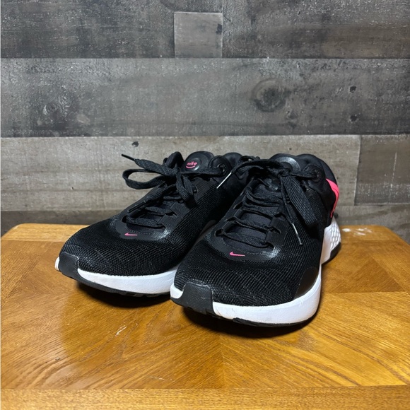 Nike Shoes - Nike Women’s Black with Pink Accent Athletic Running Shoes